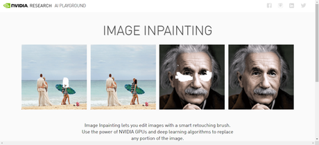 NVIDIA Image Inpainting