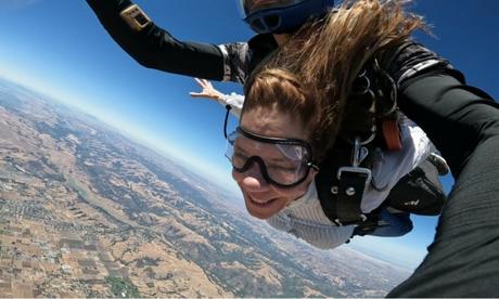 Vogue Skydiving With Silicon Valley Skydiving