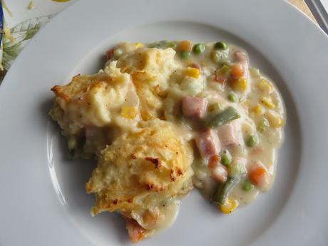 Ham & Potato Pie