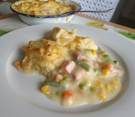 Ham & Potato Pie