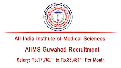 AIIMS Guwahati Recruitment 2022 | Apply Online 12 Various Post