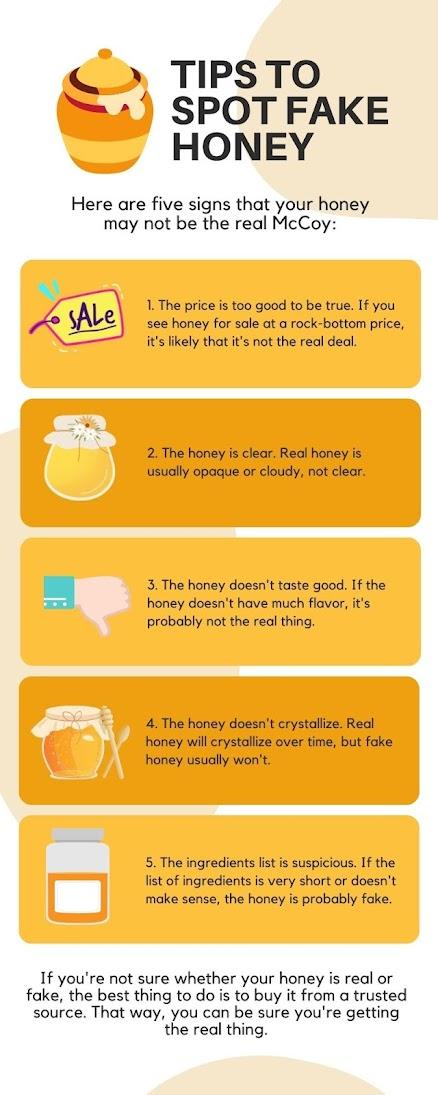 Tips to Spot Fake Honey