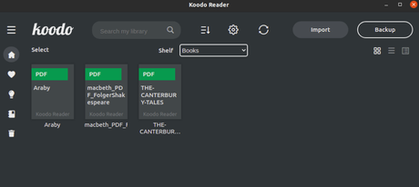 Koodo Reader: e-book reader Koodo Reader: e-book reader