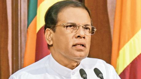 Notice issued on former President Maithripala over Easter Sunday attacks