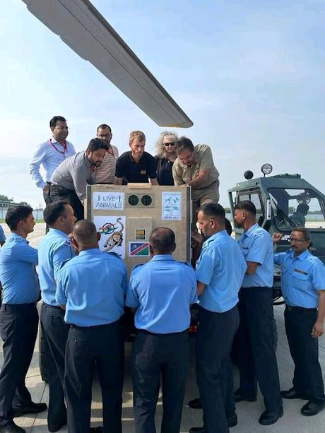 Wishing our Hon'ble PM on his Birthday and .. .. .. 'Project Cheetah'