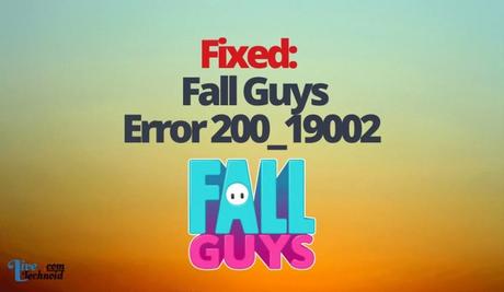 Fixed: Fall Guys Error 200_19002