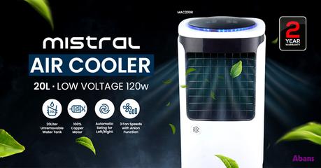 When the days get hot, “Mistral” Air Coolers come to your rescue!