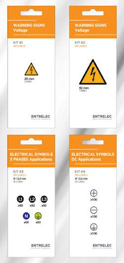 Entrelec Warning and Electrical Symbols Label Kits