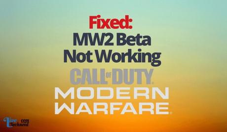 Fixed: MW2 Beta Not Working