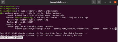 How to install UrBackup backup system [сервер/клиент] in Ubuntu