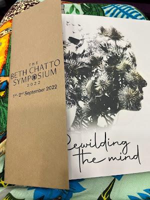 Two thought provoking days at the Beth Chatto Symposium 'Rewilding the Mind'.