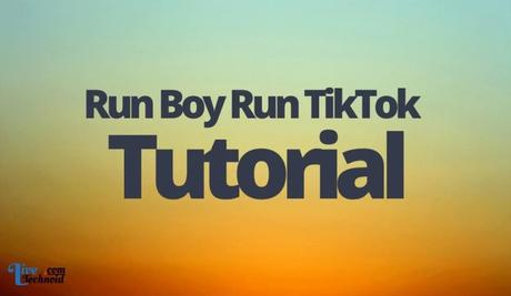 Run Boy Run TikTok Tutorial