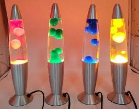 Multi Colour Lava Lamps