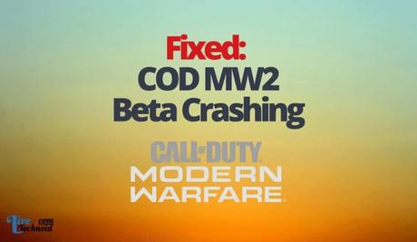 Fixed: COD MW2 Beta Crashing