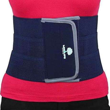 Longlife abdominal belt after delivery for tummy reduction (Abdominal Belt Large)(34-38) Inch