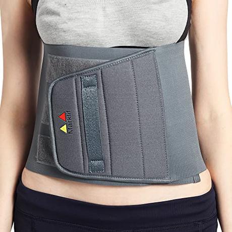 Marklif abdominal belt for tummy reduction| Lumbo Sacral| Lower Back Pain Relief| Breathable Belt...