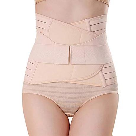 PLUMBURY® Postpartum Post Pregnancy Recovery Waist Trimmer Tummy Control Shapewear Belt, Free...