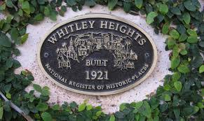 Old Hollywood's Heyday was born in Whitley Heights during the Silent Film Era