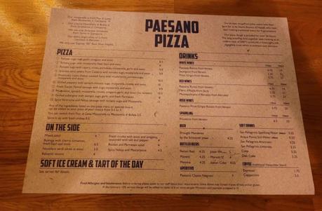 Paesano Pizza Glasgow