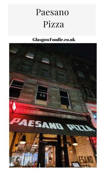 Paesano Pizza Glasgow