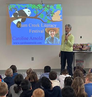 AUTHOR VISITS at the PLUM CREEK LITERACY FESTIVAL, Seward, Nebraska