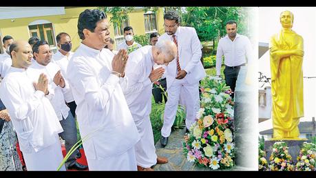 Statue of Anagarika Dharmapala unveiled