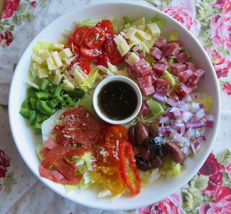 Italian Dinner Salad for one