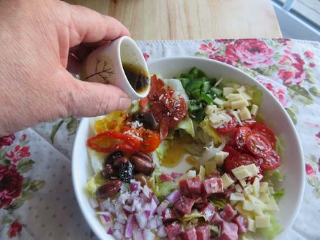 Italian Dinner Salad for One