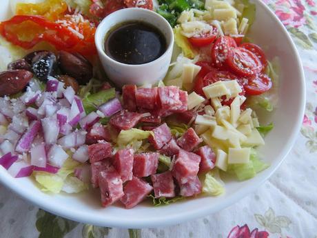 Italian Dinner Salad for One