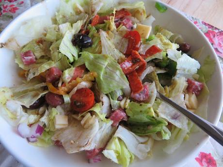 Italian Dinner Salad for One