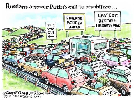 Putin Mobilizes (An Exodus)