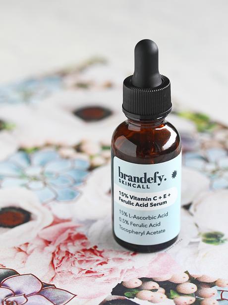 Skinceuticals CE Ferulic Serum Dupe, A Dupe for Skinceuticals CE Ferulic Serum,  Brandefy 15% Vitamin C + E + Ferulic Acid Serum Review,