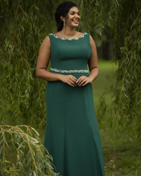 emerald green bridesmaid dresses for plus size true bride