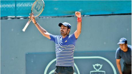 Harshana Godamanna in action    