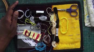 Material Mondays - Creating a Travel Sewing Kit