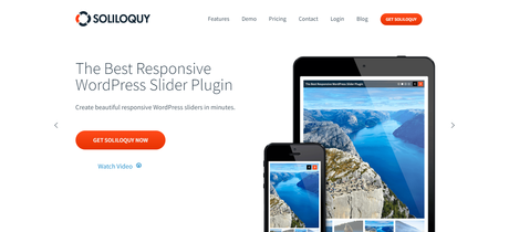 soliloquywp slide show plugin