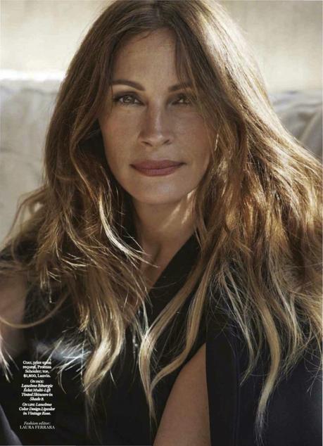 Julia Roberts by Cedric Buchet for Marie Claire US December 2013 