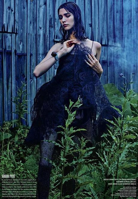 Manon Leloup By Kacper Kasprzyk For V Magazine Fall/Winter 2013/14 