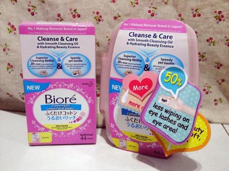 Review: Biore Cleansing Sheet new formula