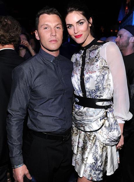  Sean Avery and model Hilary Rhoda attend the 2013 Victoria's Secret Fashion after party at TAO Downtown 