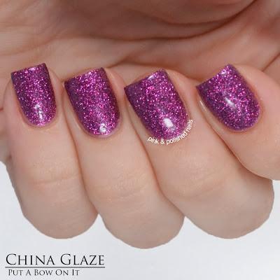 Swatch: China Glaze Happy HoliGlaze Holiday Collection 2013