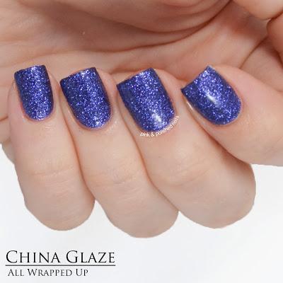 Swatch: China Glaze Happy HoliGlaze Holiday Collection 2013