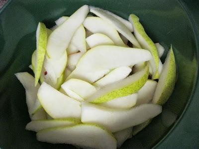 Maple Pear Crumble A La Mode
