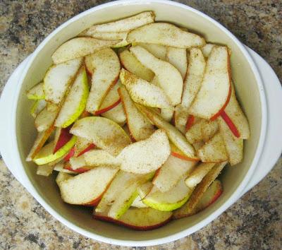 Maple Pear Crumble A La Mode