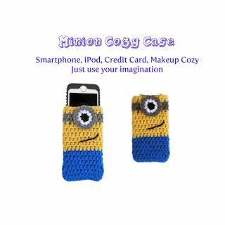 Free Crochet Pattern: Despicable Me Inspired Minion Cozy Case