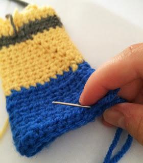 Free Crochet Pattern: Despicable Me Inspired Minion Cozy Case