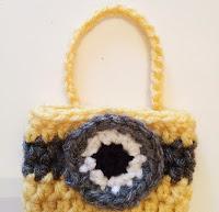 Free Crochet Pattern: Despicable Me Inspired Minion Cozy Case