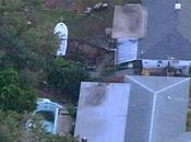 Sinkhole Swallows Boat, Part House Florida (Video)