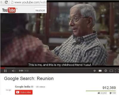 Google Reunion video going viral... sweet jhajariya