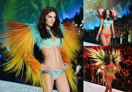 Victoria’s Secret Fashion Show 2013 was an explosion of color Birds of Paradise